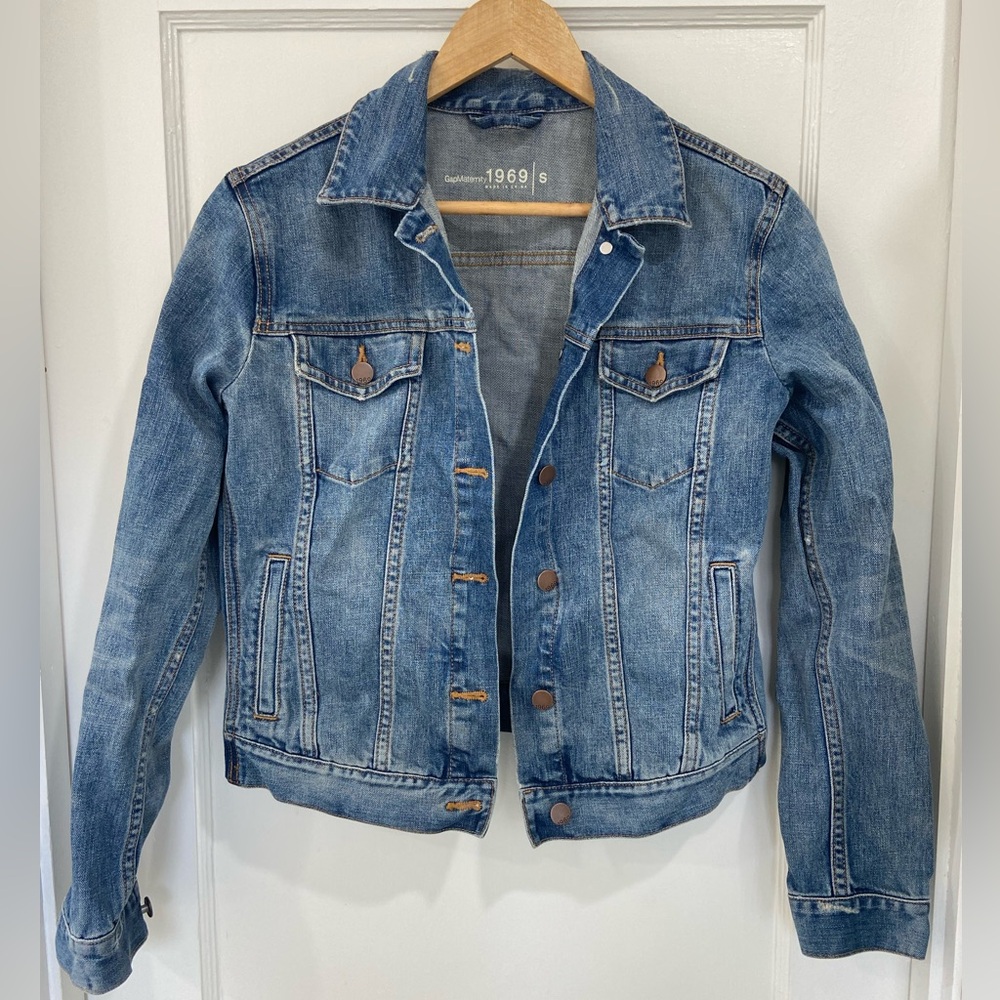 Gap Maternity Denim Jacket, Size S